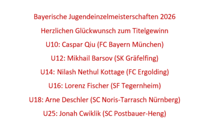 BJEM Bad Kissingen 10.04.2026 – Alle Schlachten sind geschlagen – Die Sieger stehen fest