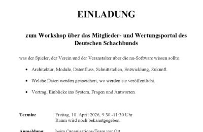 BJEM Bad Kissingen 06.04.-10.04.2026 – Einladung zum Workshop am 10.04.2026