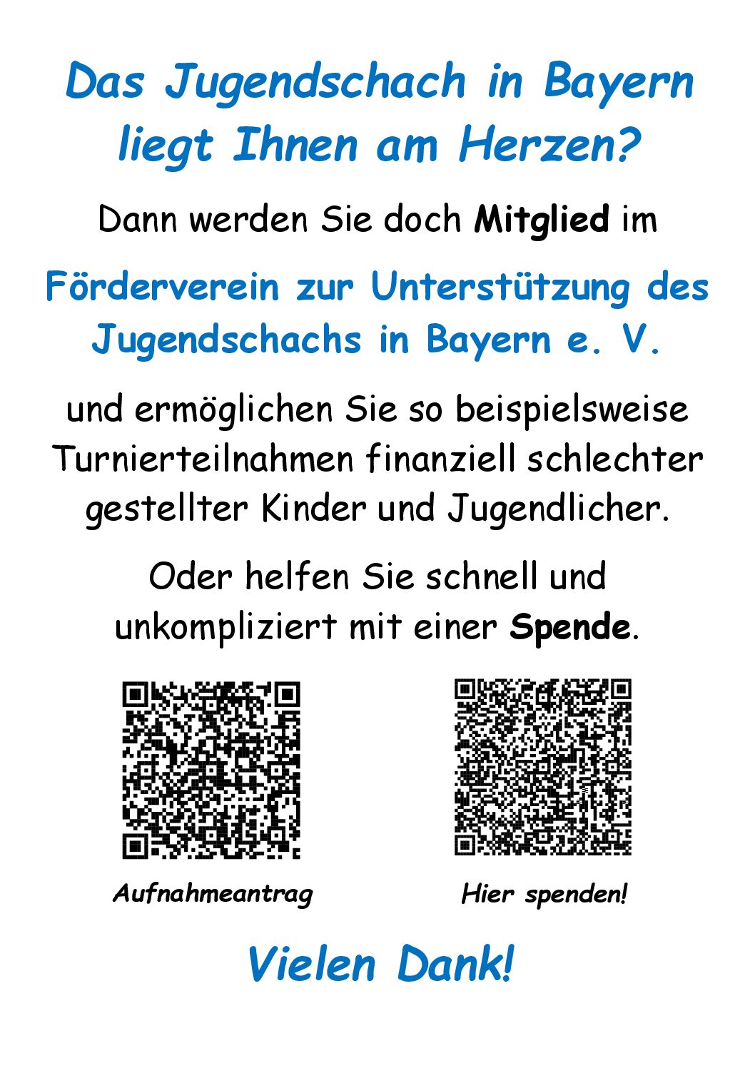 Ein wichtiges Anliegen – Unterstützen Sie den BSJ-Förderverein